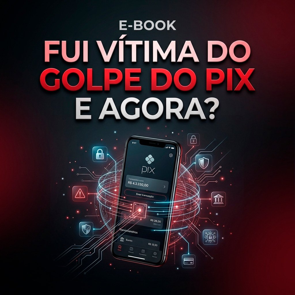 Capa do ebook Fui vítima do Golpe do Pix